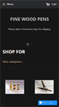 Mobile Screenshot of finewoodpens.com